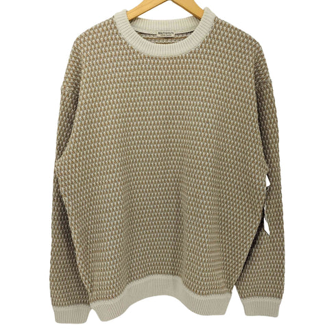 ビューティーアンドユースユナイテッドアローズ BEAUTY & YOUTH UNITED ARROWS ドロップ パターン バルーン クルーネック ニット メンズ JPN:L