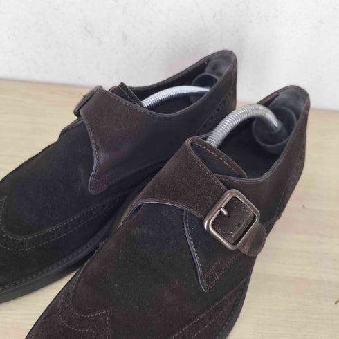 トッズ TOD’S スウェードウィングチップシューズ メンズ US:7