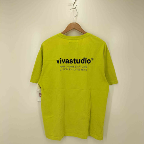 ビバスタジオ vivastudio 両面プリント 半袖tシャツ メンズ JPN:L