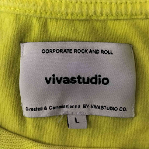 ビバスタジオ vivastudio 両面プリント 半袖tシャツ メンズ JPN:L