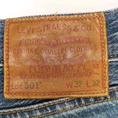 リーバイス Levis 501 PREMIUM DENIM オリジナル ストレート ボタンフライ デニム パンツ メンズ W322 L32