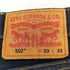 リーバイス Levis 502 REGULAR TAPER レギュラー テーパード デニム パンツ メンズ W33 L32