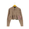 ドッカーズ DOCKERS 90-2000S ドッキング ストライプ ショート丈 フリルシャツ レディース import:L