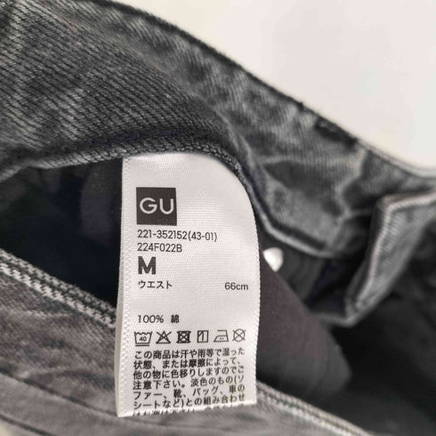 ジーユー GU バレルレッグジーンズ レディース JPN:M