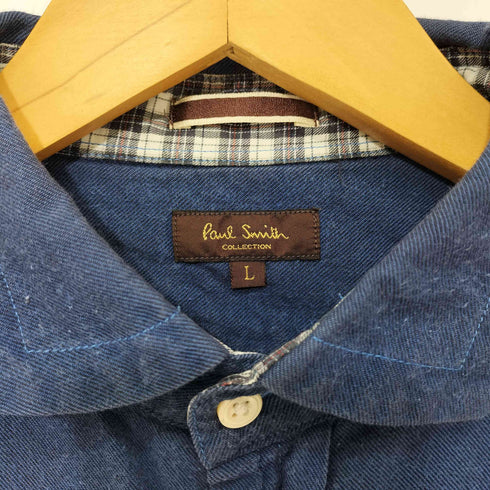 ポールスミスコレクション Paul Smith COLLECTION ロングスリーブ コットンシャツ メンズ L