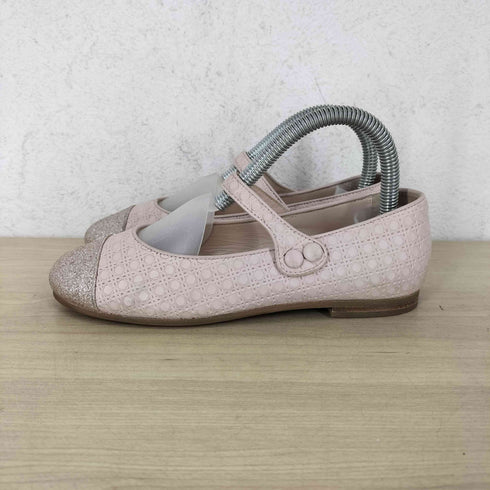 ディオール Dior ラメパンプス フラットバレエシューズ レディース EUR:32
