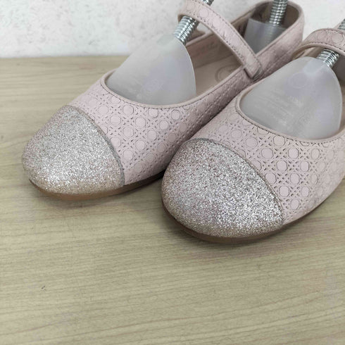 ディオール Dior ラメパンプス フラットバレエシューズ レディース EUR:32
