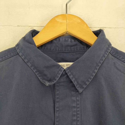ポロスポーツラルフローレン POLO SPORT RALPH LAUREN ロゴプリントハーフボタンシャツ メンズ XL