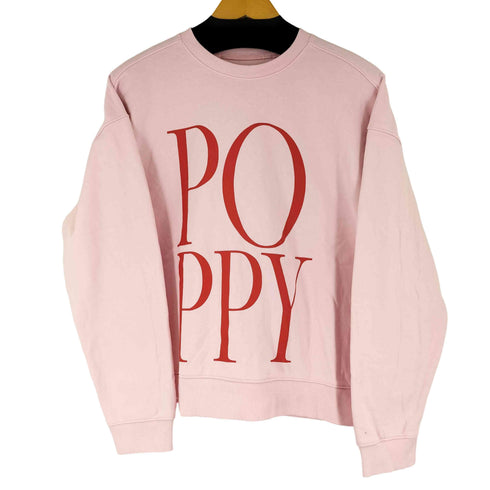 poppy ロゴプリント スウェット レディース FREE