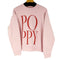 poppy ロゴプリント スウェット レディース FREE