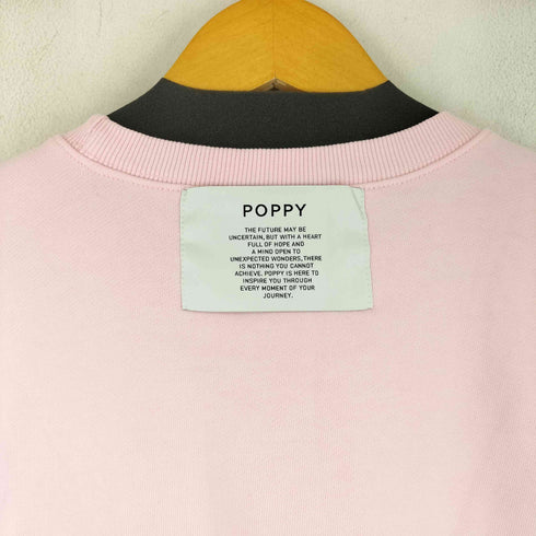 poppy ロゴプリント スウェット レディース FREE