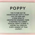 poppy ロゴプリント スウェット レディース FREE