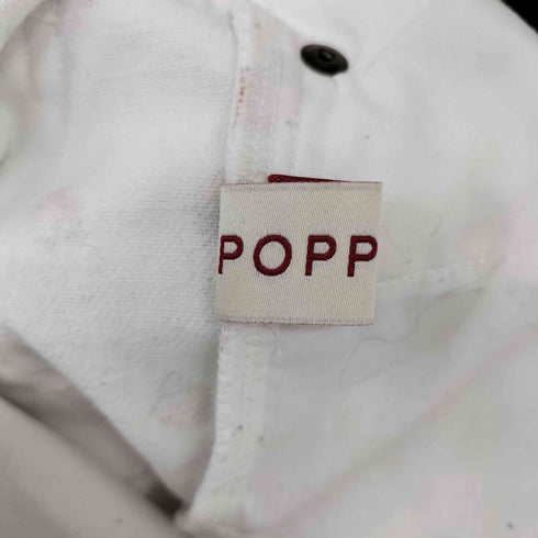 poppy イチゴ総柄 デニムパンツ レディース