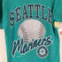 TRENCH 90S MADEIN USA コピーライト1995 フロントプリント クルーネックTシャツ メンズ import:L