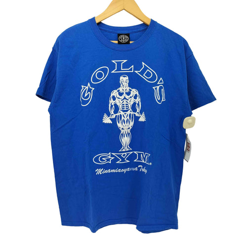 USA製 GOLDS GYM イラスト プリント Tシャツ メンズ import:L