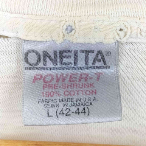 オニータ ONEITA THE SAMPLES プリント ボロTシャツ メンズ import:L