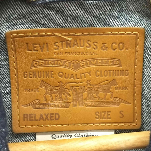 リーバイス Levis RELAXED TYPE 1 インディゴ トラッカージャケット メンズ import:S