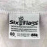 SIX FLAGS アメコミキャラクター ロゴ プリントパーカー メンズ import:L