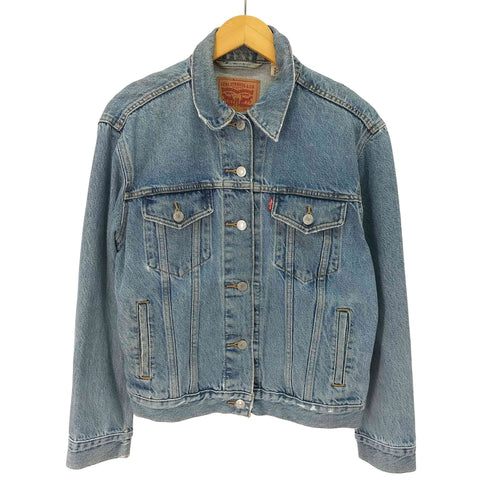 リーバイス Levis EX-BOYFRIEND TRUCKER デニムジャケット メンズ import:M