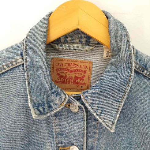 リーバイス Levis EX-BOYFRIEND TRUCKER デニムジャケット メンズ import:M