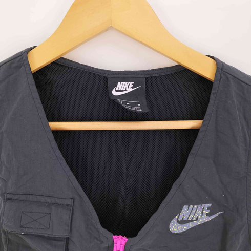 ナイキ NIKE ジップアップ ナイロン オーバーオール レディース M