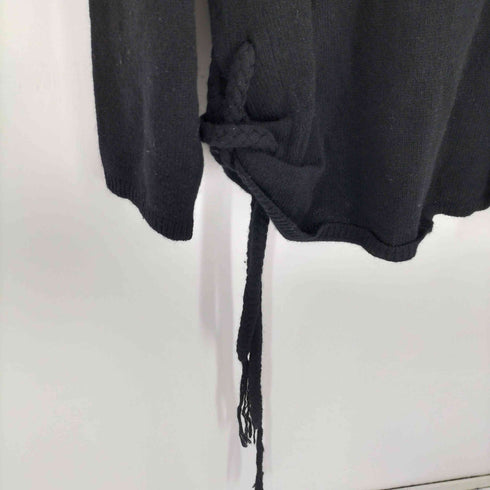 ヨウジヤマモトプールオム Yohji Yamamoto POUR HOMME サイドレースアップビッグニット メンズ JPN:3