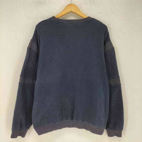 シナコバ SINA COVA 80s キルティング クルーネック 長袖 スウェット メンズ