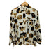 レイビームス Ray BEAMS 26SS 別注 総柄 シャツ 犬 Dog レディース ONE SIZE