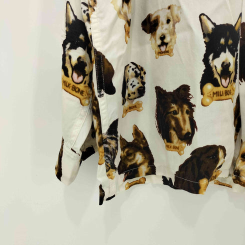レイビームス Ray BEAMS 26SS 別注 総柄 シャツ 犬 Dog レディース ONE SIZE