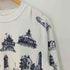 ジャージーズ JERZEES USA製 灯台 ライトハウス柄 プリント ラグラン スウェット メンズ import:XL