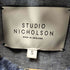 スタジオニコルソン STUDIO NICHOLSON CARBON SELVEDGE DENIM JACKET メンズ JPN:S