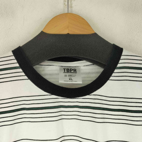 タイトブースプロダクション TBPR TIGHTBOOTH PRODUCTION ボーダー L/S クルーネック カットソー メンズ import:XL