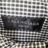 バレンシアガ BALENCIAGA チェック シャツデザイン ジャケット メンズ L