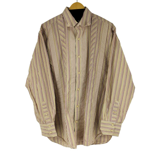 ティンバーランド Timberland スライプ柄 L/S シャツ メンズ import:XL