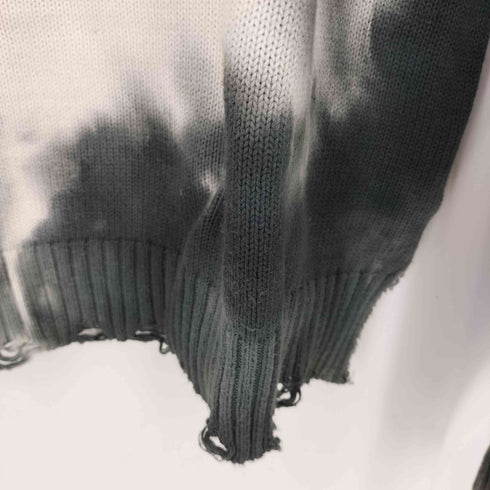 エックスガール X-girl TIE-DYE CREW KNIT TOP レディース ONE SIZE