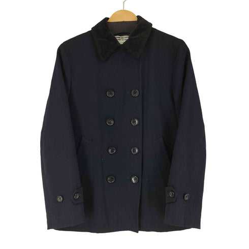 コムデギャルソンコムデギャルソン COMME des GARCONS COMME des GARCONS 11AW 襟コーデュロイ ウールピーコート レディース JPN:S