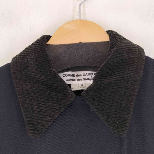コムデギャルソンコムデギャルソン COMME des GARCONS COMME des GARCONS 11AW 襟コーデュロイ ウールピーコート レディース JPN:S