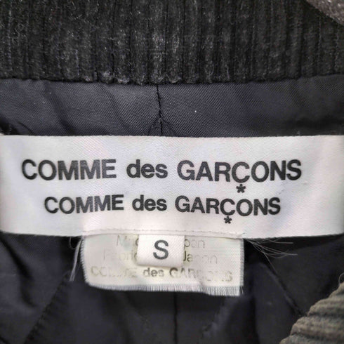 コムデギャルソンコムデギャルソン COMME des GARCONS COMME des GARCONS 11AW 襟コーデュロイ ウールピーコート レディース JPN:S