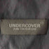 アンダーカバー UNDER COVER JUN TAKAHASHI ナイロンニット 異素材切替 スナップブルゾン メンズ JPN:4