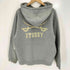 ステューシー Stussy 00s INTERNATIONAL クロスサーベル 両面プリント ジップアップ パーカー メンズ import:M