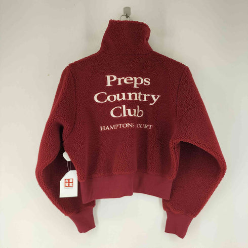 マウジー moussy HALF ZIP BOA プルオーバー レディース FREE