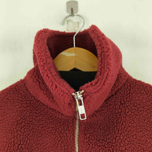 マウジー moussy HALF ZIP BOA プルオーバー レディース FREE