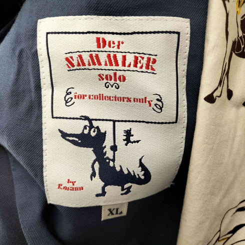 Der SAMMLER SOLO 3B コットンテーラードジャケット メンズ import:XL
