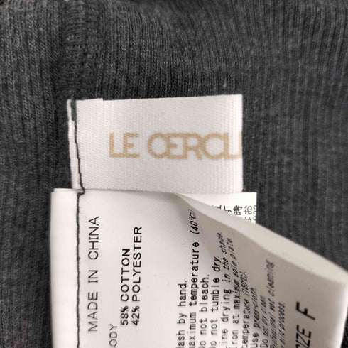 LE CERCLE par ropé 25SS ピグメントプルオーバー レディース FREE