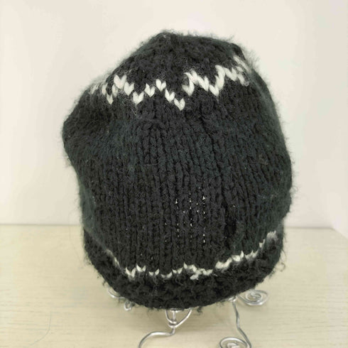 ラインストーン スカル ビーニー メンズ