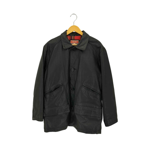 UNITED WORKERS レザーハーフコート メンズ M
