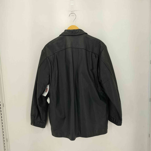 UNITED WORKERS レザーハーフコート メンズ M