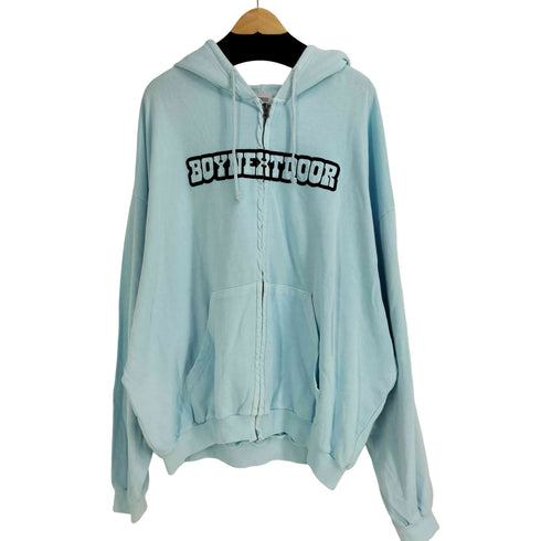 ウィゴー WEGO 24AW BOYNEXTDOOR ピグメントZIPフーディー レディース JPN:L