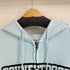 ウィゴー WEGO 24AW BOYNEXTDOOR ピグメントZIPフーディー レディース JPN:L