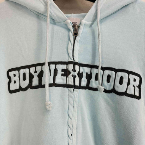 ウィゴー WEGO 24AW BOYNEXTDOOR ピグメントZIPフーディー レディース JPN:L